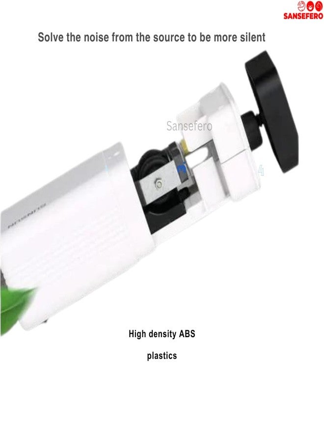 SANSEFERO مضخة هواء أحادية الاتجاه فائقة الهدوء من بريمير بلانتس، مزودة بتدفق هواء قابل للتعديل، مناسبة لأحواض أسماك الزينة، مع أنبوب هواء بطول مترين وحجر هواء واحد (CT-101) أحادي الاتجاه - Image 5